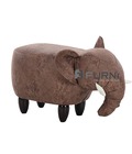 Hình ảnh: Ghế đôn sofa bọc vải hình thú con voi VOICON-F
