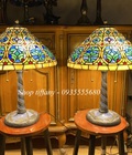 Hình ảnh: Giao lưu đôi đèn tiffany hoạ tiết âu.
