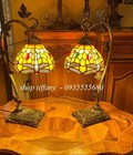 Hình ảnh: Đèn bàn tiffany phòng ngủ họa tiết chuồn chuồn