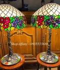Hình ảnh: Đèn bàn tiffany chân đồng xuất xứ Mỹ