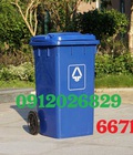 Hình ảnh: Thùng rác nhựa 240 lít công nghiệp kích thước lớn