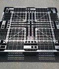 Hình ảnh: Pallet nhựa nhập khẩu 144x110x14 cm màu đen. hàng luôn sẵn kho