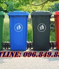Hình ảnh: Thùng rác nhựa 60L chỉ 230K Giá gốc áp dụng thùng rác nhựa Poliva