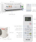 Hình ảnh: Máy Lạnh SHARP AH X9XEW inverter . Nhập Khẩu Thái