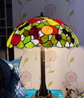 Hình ảnh: Đèn bàn tiffany họa tiết hoa nho