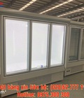 Hình ảnh: Tủ đông 3 cửa kính trưng bày thực phẩm đông lạnh