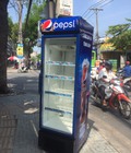 Hình ảnh: Tủ mát Pepsi 400L màu xanh