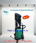 Hình ảnh: Xe nâng bán tự động Mitsulift nâng 1,5 tấn cao 1m6