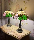 Hình ảnh: Đèn ngủ tiffany họa tiết hoa hồng