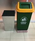 Hình ảnh: Thùng rác nhựa đế đá giải pháp của thùng rác nhựa mùa mưa