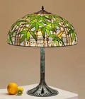 Hình ảnh: Đèn ngủ tiffany lá tre nhẹ nhàng