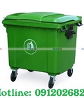 Hình ảnh: Thùng rác công nghiệp 660L chất lượng bảo vệ môi trường