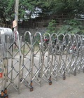 Hình ảnh: Cổng xếp tự động inox 