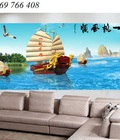 Hình ảnh: Tranh gạch thuận buồm xuôi gió