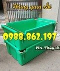 Hình ảnh: Khay nhựa A2, khay nhựa giá rẻ,Thùng nhựa đặc A2, rổ nhựa, sóng nhựa