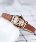 Hình ảnh: Đồng hồ nữ julius Hàn Quốc JA 544E dây da mặt oval