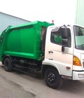 Hình ảnh: Bán xe cuốn ép rác hino 9 khối