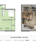 Hình ảnh: Căn 2Pn tầng trung bân công đông nam, 54m2 giá rẻ chỉ 1,99 tỷ