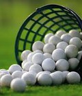 Hình ảnh: Giỏ đựng bóng golf bằng nhựa cao cấp.