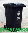 Hình ảnh: Hành Tinh Xanh phân phối thùng rác nhựa màu đen xử lý chất thải nguy hại