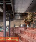 Hình ảnh: Thiết kế quán cafe tiết kiệm từ gạch cổ Parallel