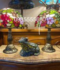 Hình ảnh: Giao lưu đôi đèn ngủ họa tiết hoa nho.