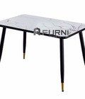 Hình ảnh: Bàn Ăn Mặt Đá 1m3 Chân Sắt Đen Mờ Cao Cấp TN SALA-13E