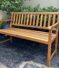 Hình ảnh: Ghế bench gỗ tràm D127cm xuất dư