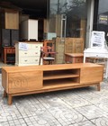 Hình ảnh: Tủ tivi gỗ sồi Mỹ chân xéo kiểu Nhật 1m6,1m8