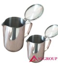 Hình ảnh: Ca rót sữa inox nắp liền