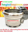 Hình ảnh: Bếp nướng than hoa hút dương kèm vỉ giá tốt