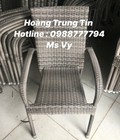 Hình ảnh: Ghế mây cafe thanh lý gấp hàng mới