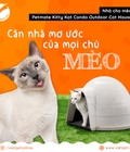 Hình ảnh: Nhà cho mèo Petmate Kitty Kat Condo Outdoor Cat House