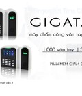 Hình ảnh: Máy Chấm Công Vân Tay Thẻ Cảm Ứng Model: GIGATA T9.