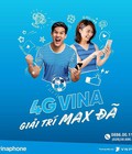 Hình ảnh: Khuyến mại các gói cước Vinaphone trả sau ưu đãi nhiều phút gọi và data 4G mới