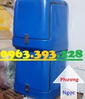 Hình ảnh: Thùng giao hàng loại nhỏ, thùng chở linh kiện, thùng giao đồ ăn sau xe máy, thùng giao hàng nhựa composite