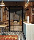 Hình ảnh: Thiết kế quán cafe 1 tầng đẹp trọn gói oanh offee phù hợp vớ