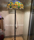 Hình ảnh: Đèn sàn tiffany hoạ tiết chuồn chuồn cam.