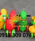 Hình ảnh: Xe chòi chân hình con thú cho bé mầm non