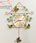 Hình ảnh: Đồng Hồ Treo Tường Chim Khuyên TP-012Y (Hàng Loại 1)