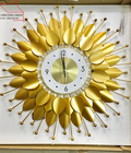 Hình ảnh: Đồng Hồ Treo Tường Trang Trí Lá Vàng Mùa Thu TP-054 (Hàng Lo