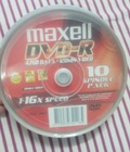 Hình ảnh: Đĩa DVD trắng Maxell, 1 hộp 10 đĩa