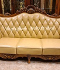 Hình ảnh: Siêu Phẩm Bộ Sofa Da Nhập Khẩu Châu Âu Size Lớn.