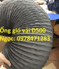 Hình ảnh: Ống gió mềm vải, ống vải phi 50, phi 100, phi 200 thông gió.