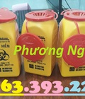 Hình ảnh: Hộp đựng vật sắc nhọn y tế 1.5 Lít, bình hủy kim tiêm y tế, bình đựng bơm kim tiêm