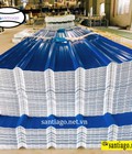 Hình ảnh: Tôn nhựa pvc asa 6 sóng vuông chống ăn mòn chống nóng chống ồn kháng hóa chất giá rẻ màu xanh ngọc xanh dương lông chuột