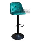 Hình ảnh: CB2264A-F | Ghế Bar Bọc Vải Nhung Chân Sắt Tăng Giảm Chiều C