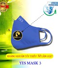 Hình ảnh: Khẩu trang vải kháng khuẩn 3 lớp in logo