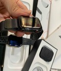 Hình ảnh: Đồng hồ Apple watch bản thép 4 đen dùng esim Viettel cho nam nữ