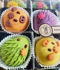 Hình ảnh: Hộp 4 cái Bánh trung thu heo nhím mix nhân Food by Mama